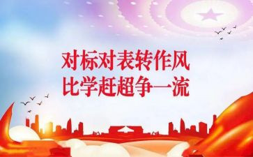 个人对标心得体会8篇