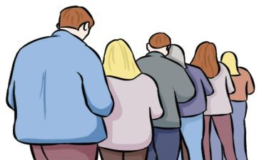 中班排队的教案5篇