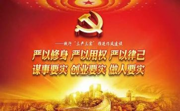 三实三严心得体会7篇