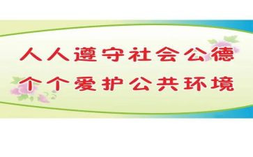 社会公德的调查报告7篇