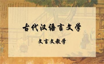 文言文班工作总结6篇
