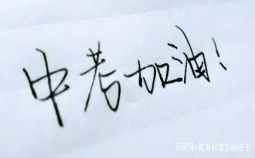 致中考学生演讲稿7篇
